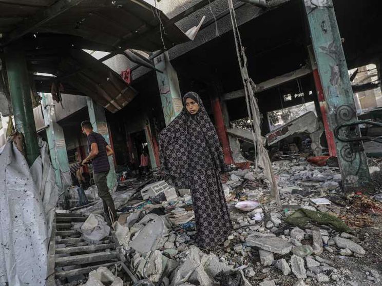 La maturità tra le bombe a Gaza si fa online