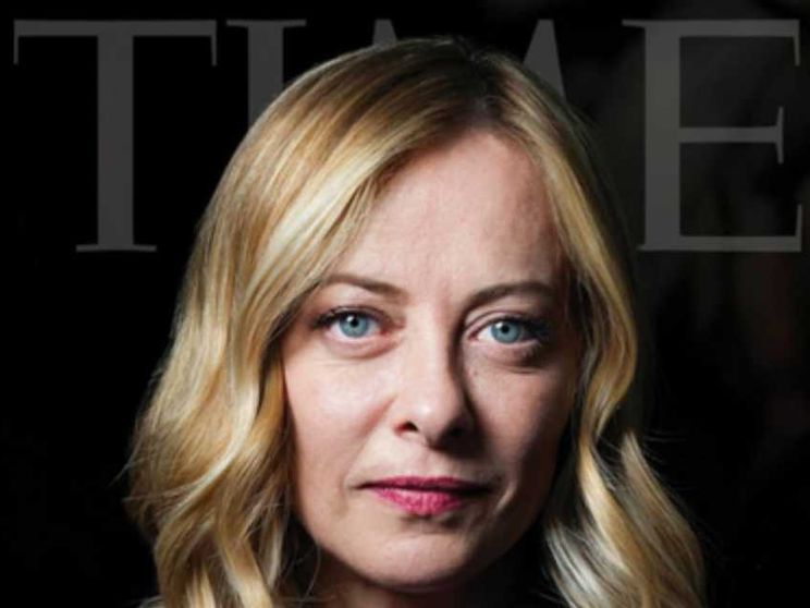 Il “Time” ha messo la premier Giorgia Meloni in copertina