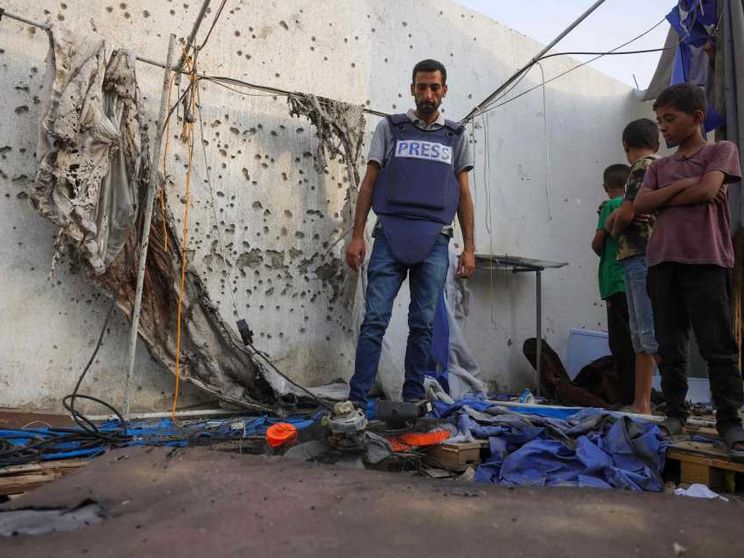 A Gaza uccisi sei giornalisti. «Da Israele un raid mirato»