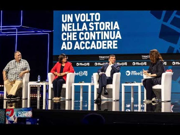 Live dal Meeting 2025: un volto nella storia che continua ad accadere