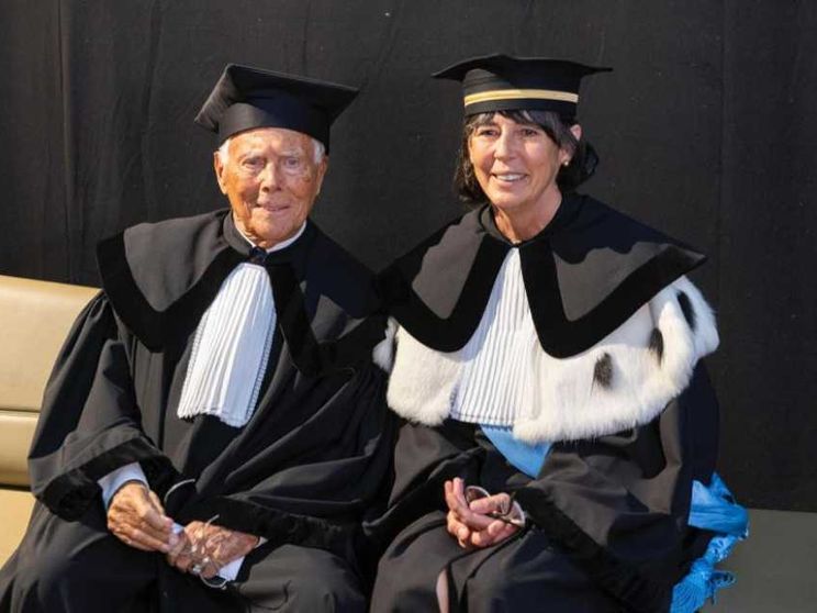 «Vi racconto il giorno della laurea a Giorgio Armani (e c'entra un abito)»