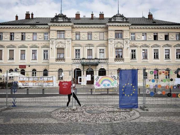La preghiera per la pace nel mondo, lungo il confine fra Italia e Slovenia