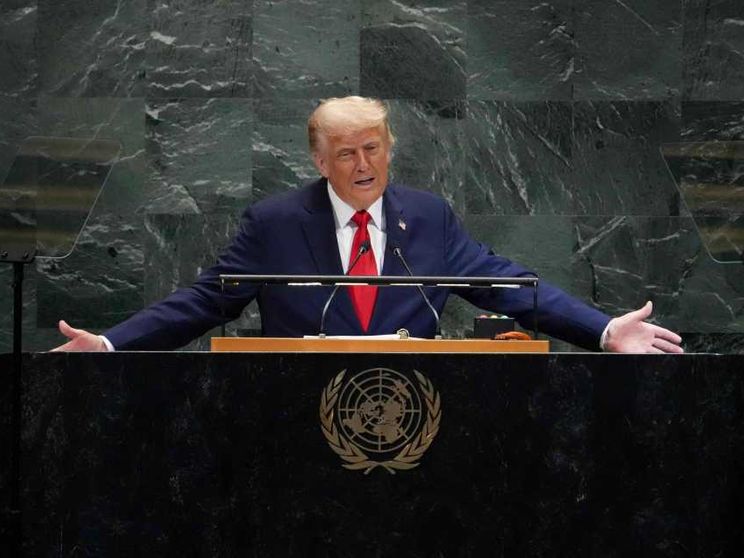 Invettive, autoelogi, accuse: il mondo di Trump in scena all'Onu