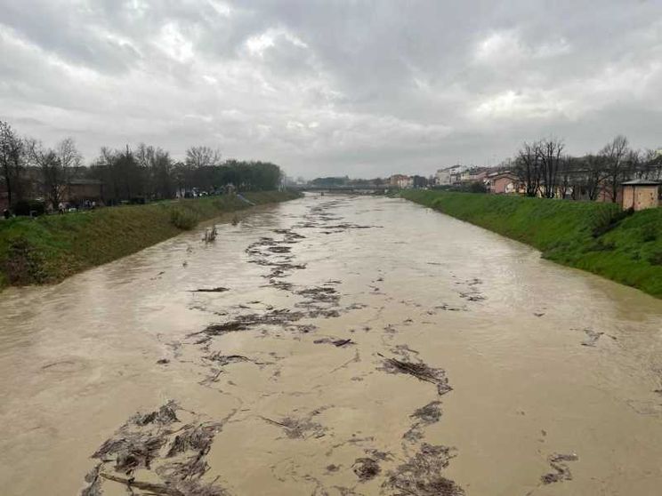 FIUME LAMONE NELL'ALLUVIONE 2025
