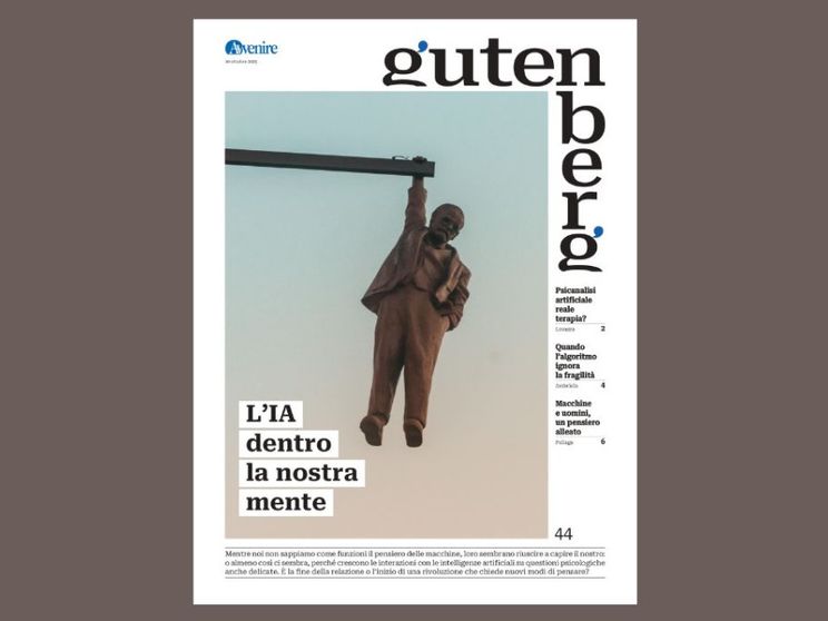 Gutenberg del 10 ottobre: quando l'IA entra nella nostra mente