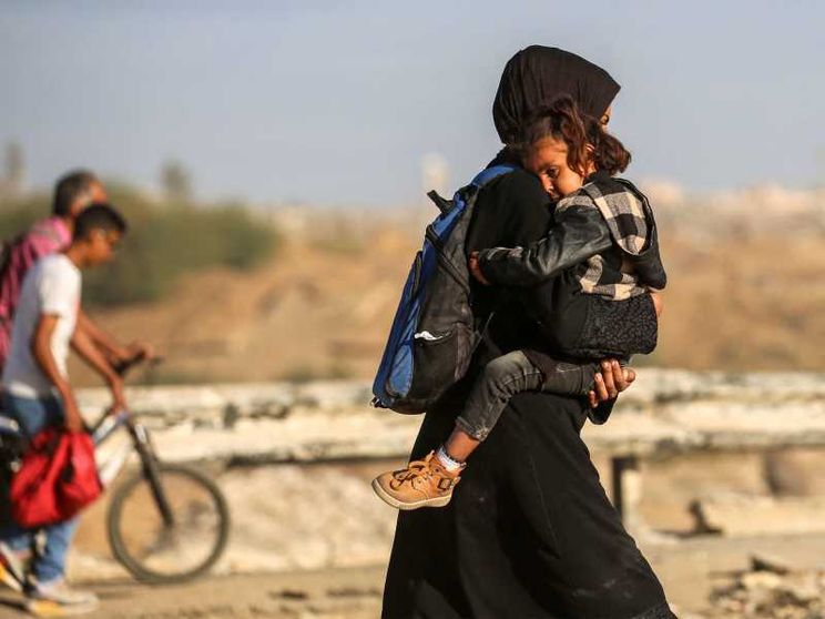 Passo dopo passo, le immagini del controesodo di Gaza