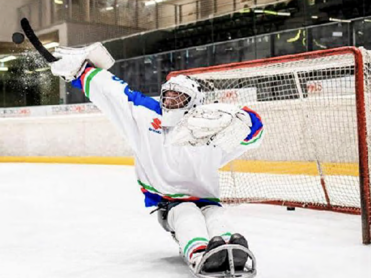 Hockey senza limiti, la sfida del portiere torinese Araudo