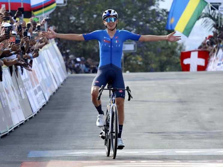 Finn, la grande speranza del ciclismo italiano: «Amo le salite»