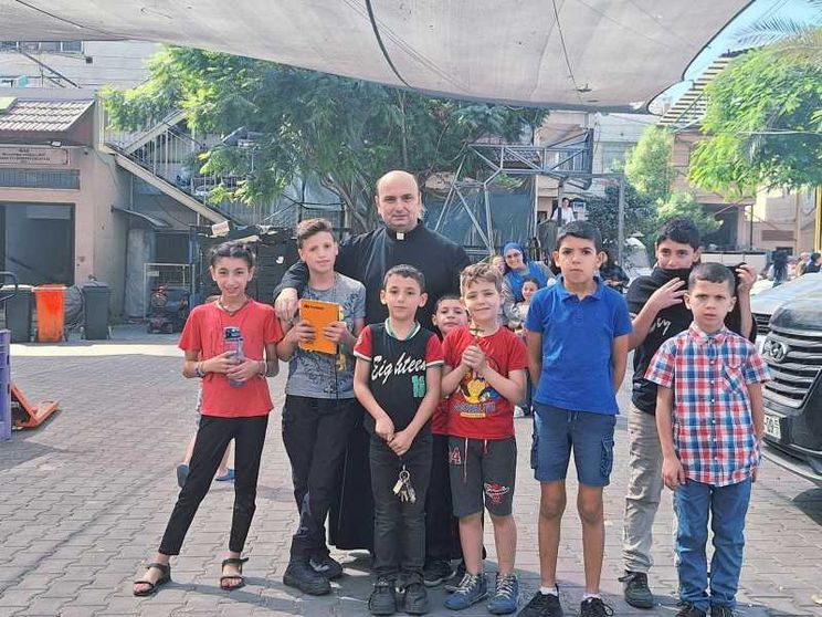 Così la vita riprende nella parrocchia di Gaza