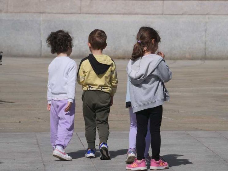 Alcuni bambini di una scuola primaria
