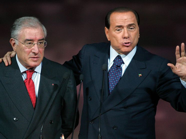 Silvio Berlusconi e Marcello Dell'Utri in una foto di archivio / ANSA