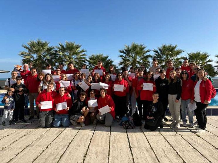 Un gruppo di famiglie numerose. Da ieri l’incontro nazionale a Riccione