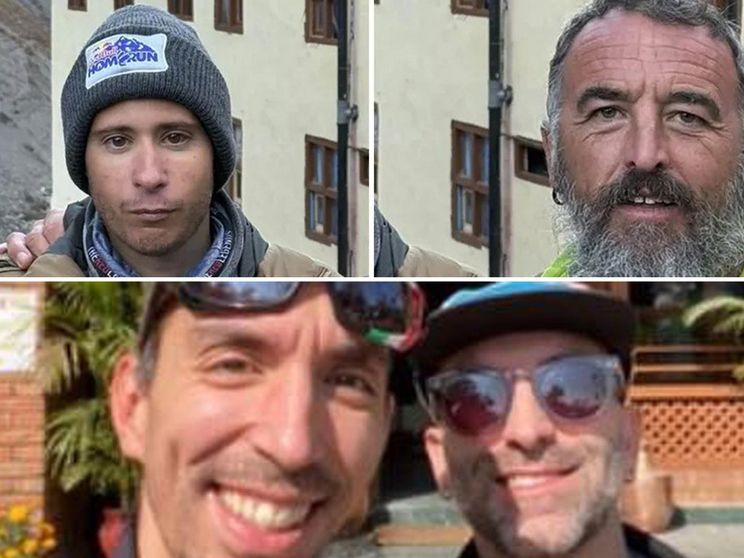 Prima fila in alto da sinistra: Alessandro Caputo e Stefano Farronato. Seconda fila: Marco Di Marcello e Paolo Cocco. ANSA