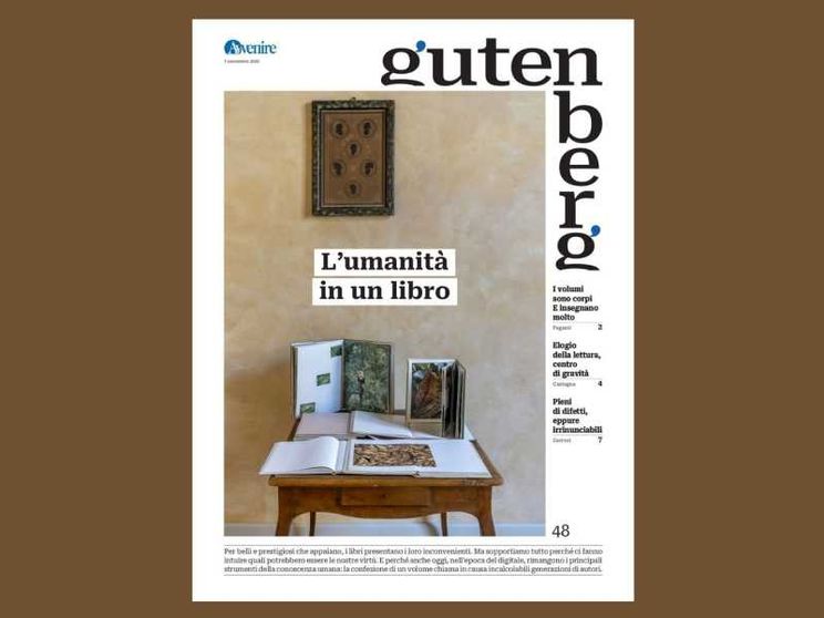 Su Gutenberg del 7 novembre c’è “L’umanità in un libro”