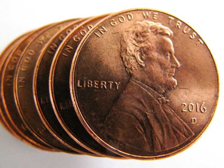 A 230 anni va in pensione il penny americano