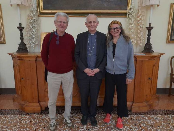 Il cardinale Zuppi ha incontrato le Scuole per la pace
