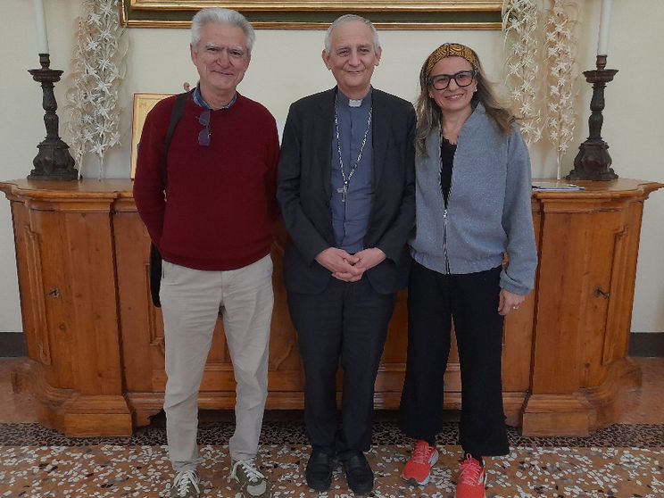 Il cardinale Zuppi ha incontrato le Scuole per la pace