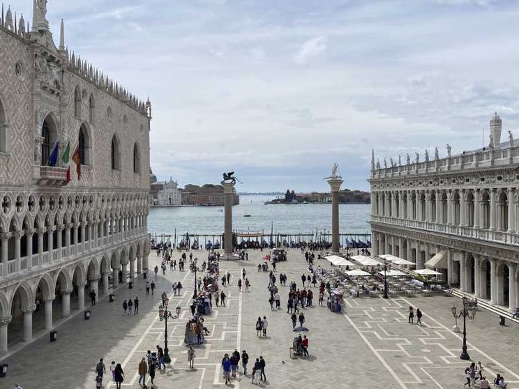 Una veduta di Piazza San Marco, a Venezia