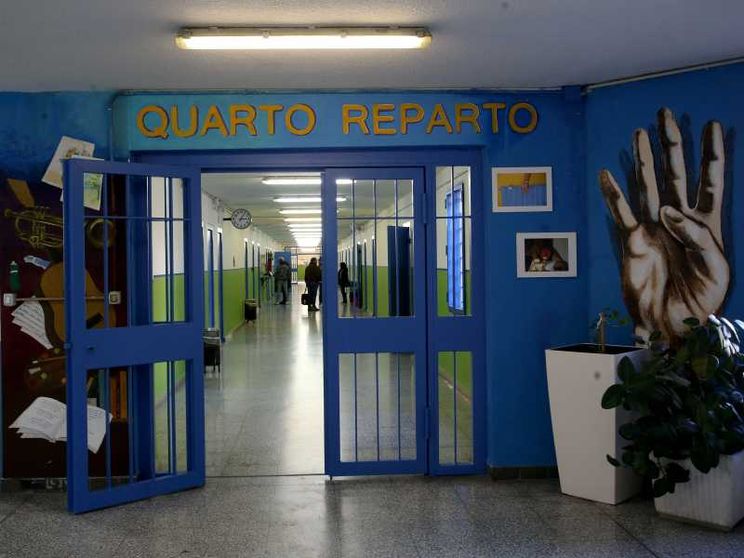 L’ingresso al Quarto Reparto del carcere di Bollate