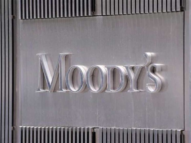 Il logo di Moody's presso la sede di New York dell'agenzia di rating / ANSA