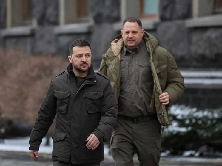 Zelensky insieme a Yermak