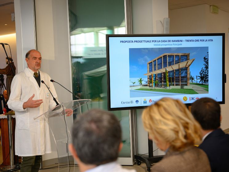 Un prospetto di come verrà la nuova Casa dei Bambini