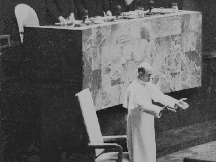 Cosa significò 60 anni fa lo storico «Mai più la guerra» di Paolo VI all'Onu