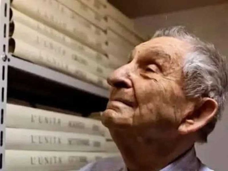 Sergio Flamigni, ex senatore del Pci
