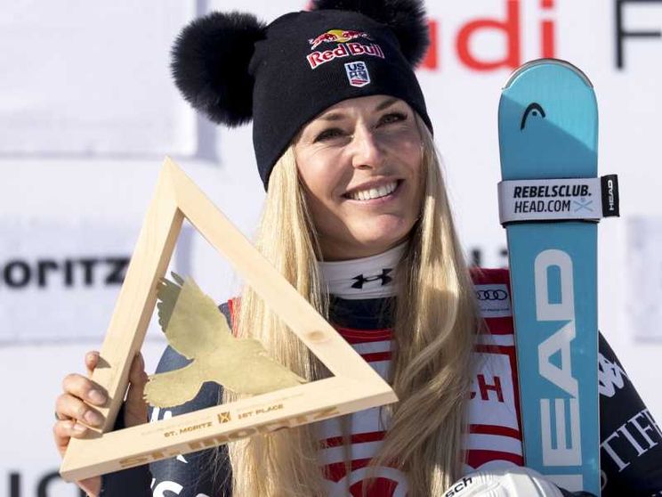 Sci, a St. Moritz, Vonn torna regina a 41 anni