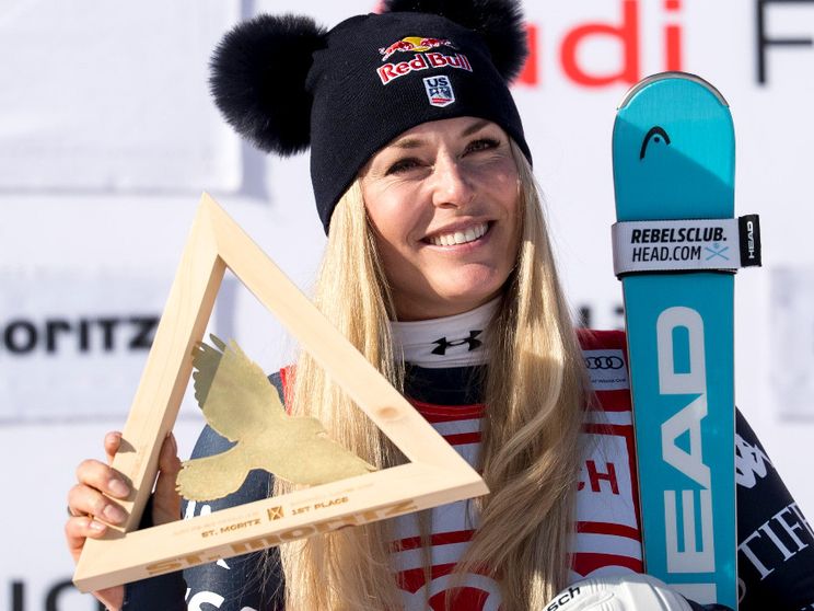 Sci, a St. Moritz, Vonn torna regina a 41 anni