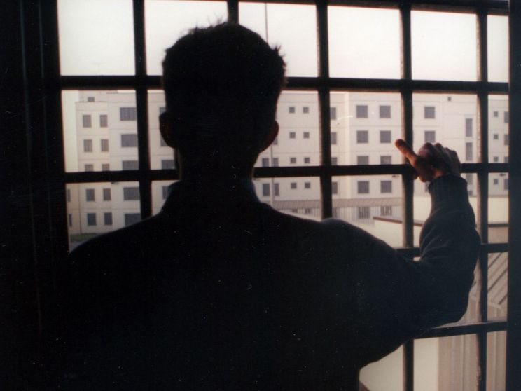 Un detenuto nel carcere di Bollate