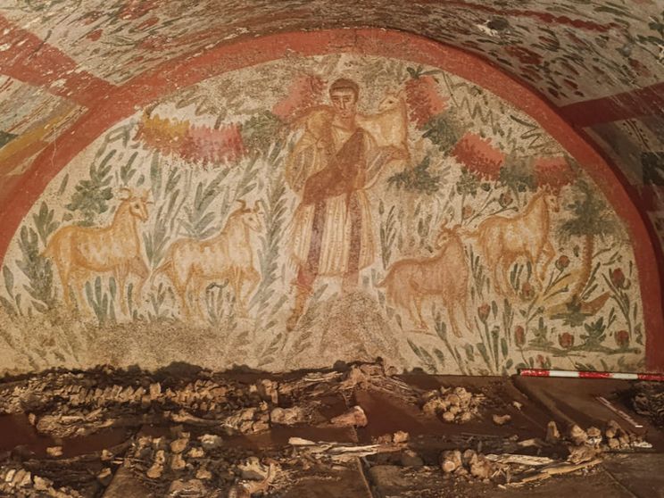 A Nicea riemerge un “Gesù Pastore” unico in Anatolia