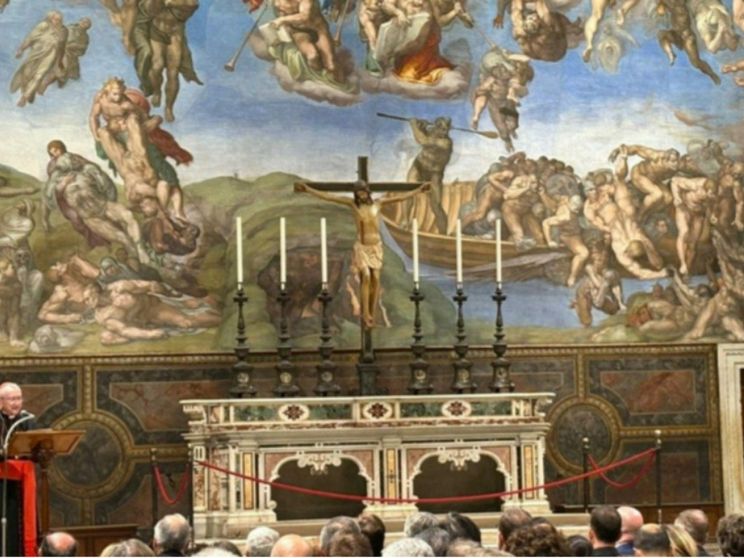 Parolin ai parlamentari in Cappella Sistina: «Il Signore ci è necessario»