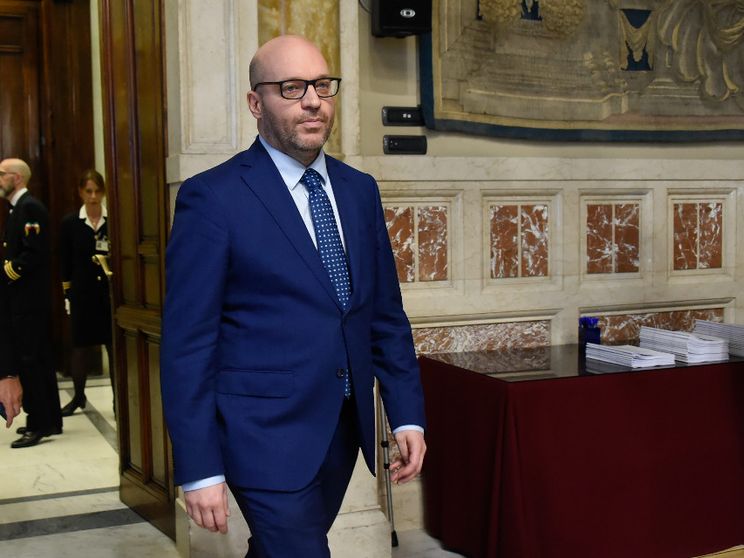 Il presidente della Camera dei deputati Lorenzo Fontana. Foto Imagoeconomia