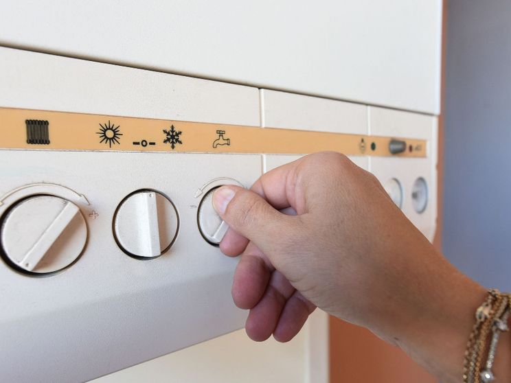 Una caldaia a gas.Foto Imagoeconomia