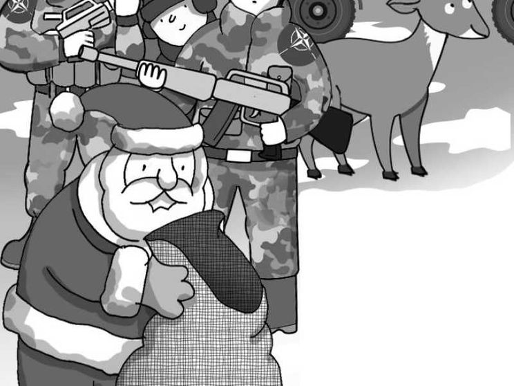 La Nato da Babbo Natale