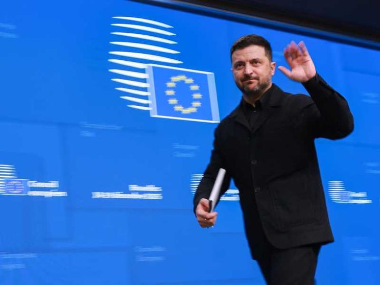 Zelensky a Bruxelles
