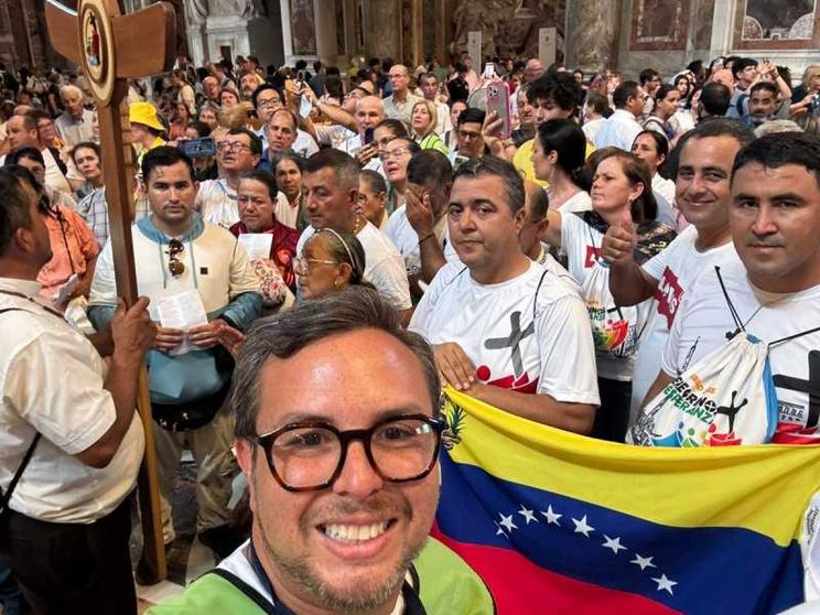 José Arnaldo Mujica, volontario venezuelano del Giubileo