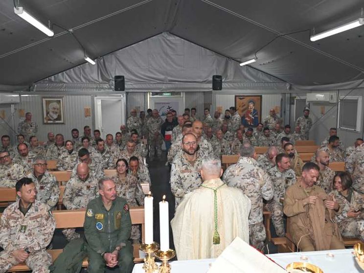 Ordinariato militare, con la Messa di Natale l'arcivescovo Saba in Kuwait chiudono le celebrazioni giubilari
