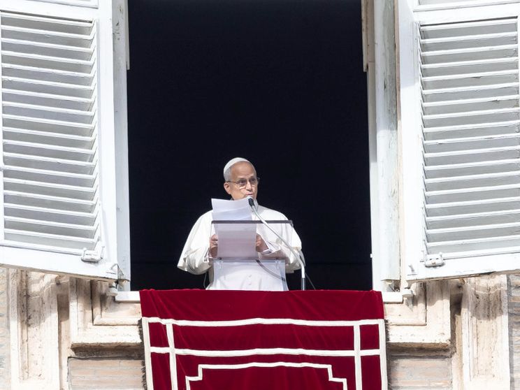 Piazza San Pietro, 4 gennaio 2026, l'Angelus di papa Leone XIV