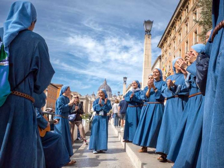 Il Giubileo raccontato per immagini con i volti dei pellegrini