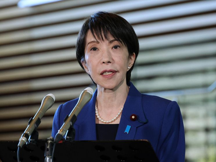 La premier giapponese Sanae Takaichi