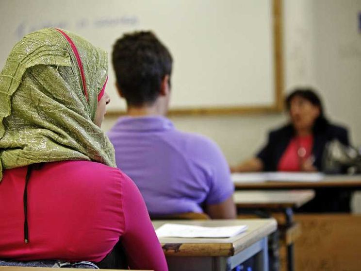 Una delle nostre classi, dove l'integrazione quotidiana supera le teoriche letture ideologiche che continuano a imperare sull'islam