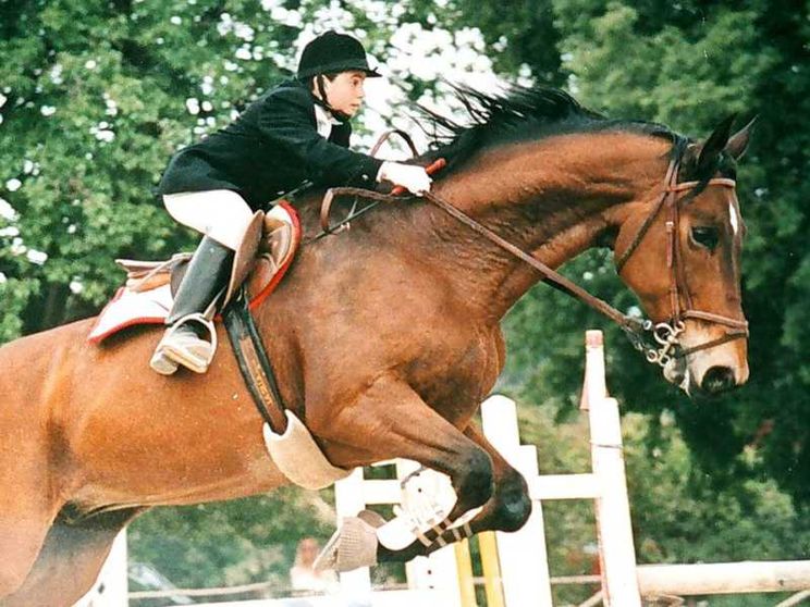 Giuseppe Di Matteo a cavallo: l'equitazione era una delle sue più grandi passioni