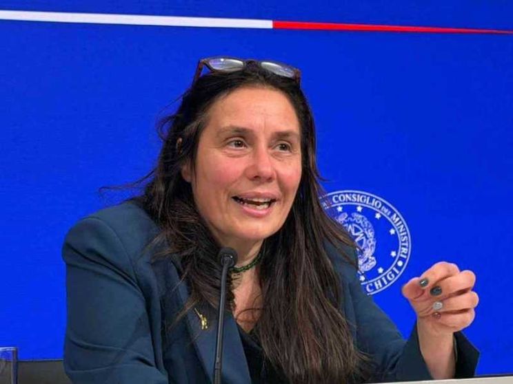 La ministra per le Disabilità Alessandra Locatelli