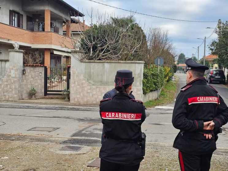 La villa in cui è stato ucciso un rapinatore a Lonate Pozzolo (Varese), 14 gennaio 2026. La vittima aveva 37 anni, si sarebbe introdotto con un complice per rubare in un appartamento ed è stato colpito dal padrone di casa con un coltello / ANSA