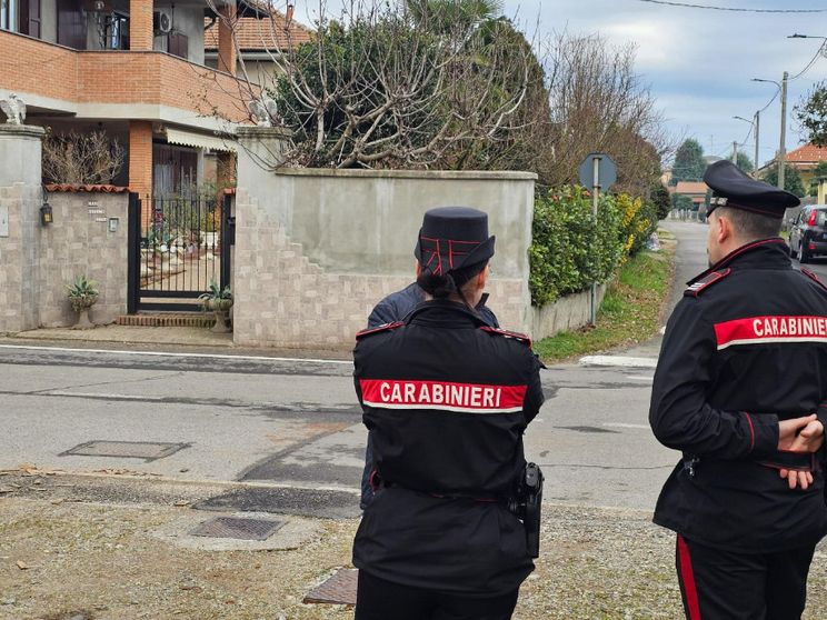 La villa in cui è stato ucciso un rapinatore a Lonate Pozzolo (Varese), 14 gennaio 2026. La vittima aveva 37 anni, si sarebbe introdotto con un complice per rubare in un appartamento ed è stato colpito dal padrone di casa con un coltello / ANSA