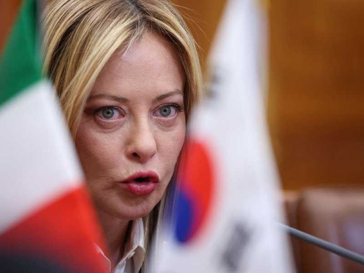 La presidente del Consiglio Giorgia Meloni
