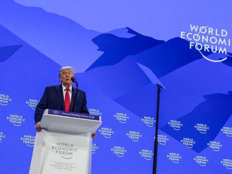 Trump a Davos