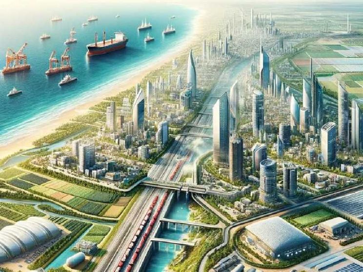Nelle immagini alcune delle illustrazioni contenute nel progetto “Great” che scommette sul trasferimento di quasi un quarto dei residenti e la realizzazione di edifici residenziali e alberghieri di lusso da offrire agli stranieri a Gaza